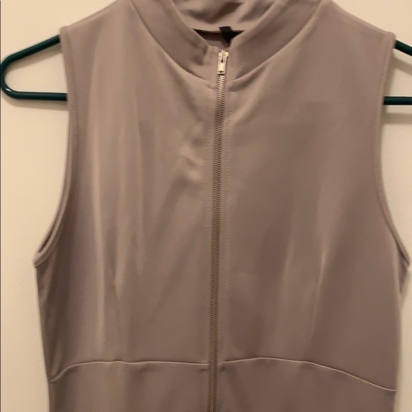 NWOT Taupe dress - Picture 2 of 6